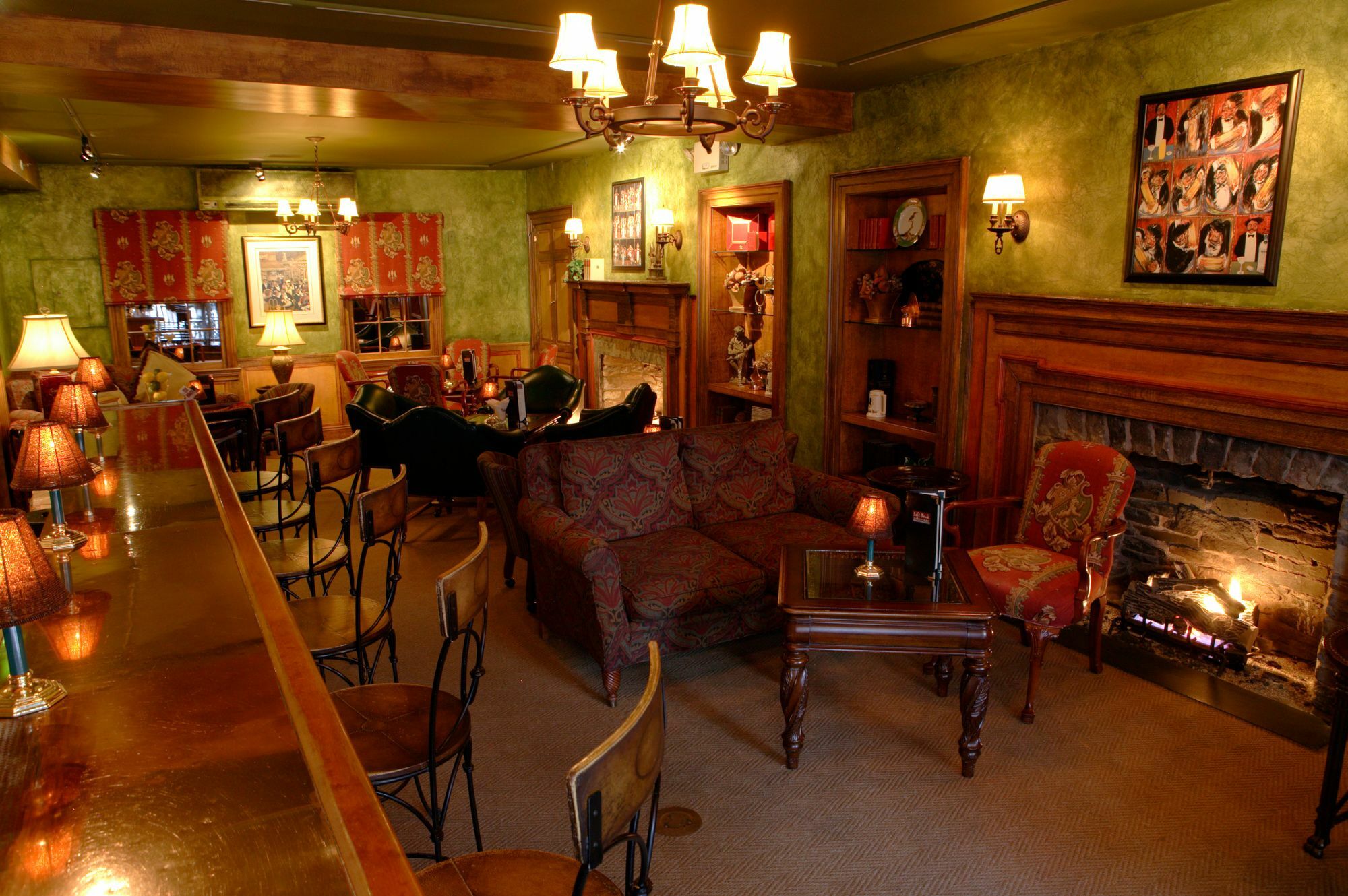 Lambertville House レストラン 写真